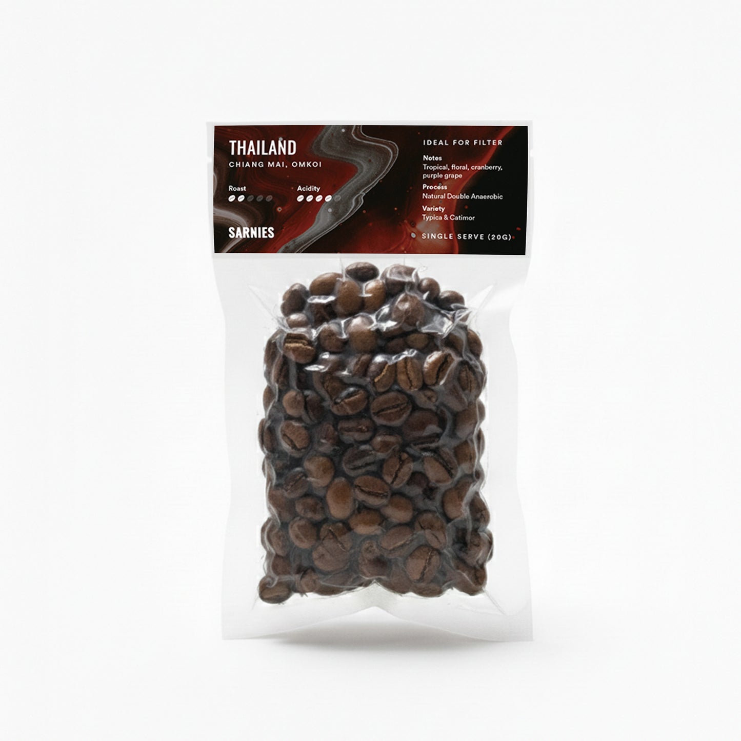 Sarnies ‘A Taste of Thailand’ Coffee Discovery Set (4 x 20g) + Free Pouch