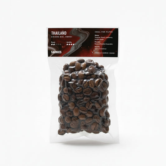 Sarnies ‘A Taste of Thailand’ Coffee Discovery Set (4 x 20g) + Free Pouch