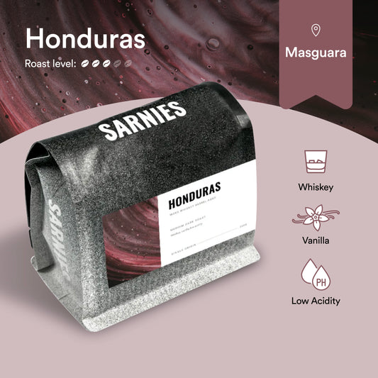 Honduras Moke Whiskey Aged Coffee Bean (Single Origin)